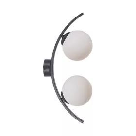 ZUMA LINE NÁSTĚNNÁ LAMPY HELIX 5015 2XE14 ČERNÁ/BÍLÁ