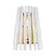ZUMA LINE NÁSTĚNNÁ LAMPY BACH W0547-01H-F9AC 1XE14 ZLATO