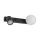 TK LIGHTING NÁSTĚNNÁ LAMPY + USB VOX 10152 GU10+G9 BÍLÁ/ČERNÁ