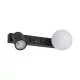 TK LIGHTING NÁSTĚNNÁ LAMPY + USB VOX 10152 GU10+G9 BÍLÁ/ČERNÁ