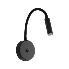 TK LIGHTING NÁSTĚNNÁ LAMPION+USB LAGOS 10200 1XG9 ČERNÁ