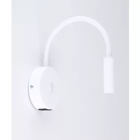 TK LIGHTING NÁSTĚNNÁ LAMPION+USB LAGOS 10202 1XG9 BÍLÁ