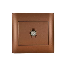 RHYME TV SOCKET KÁVOVÁ KOVOVÁ