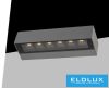 UNIVERSO Venkovní nástěnná lampa 14 W 1100 lm CCT se spínačem 220 x 71 x 48 mm IP65 šedá 5 let