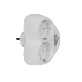ADAPTÉR DUPLA BÍLÝ S KLÍČEM