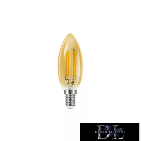 AIGOSTAR Žárovka LED s vláknem C37 E14 4W 2200K