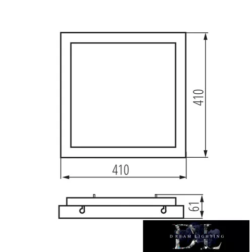 Lampa KANLUX TYBIA LED 38W-NW-SE GY