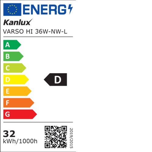 KANLUX VARSO HI 36W-NW-L-SE žárovka