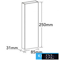 UNIVERSO Nástěnná lampa LED 8 W 734 lm CCT.kap IP65 bílá 85 × 250 × 31 mm