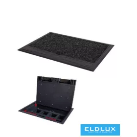 KANLUX Podlahová krabice MOWION BIURO+  Černá 16 modulů