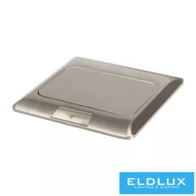 KANLUX Podlahová krabice MOWION BIURO+ Stříbrná 3 moduly