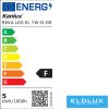 KANLUX REKA LED EL 7W-O-GR lampa