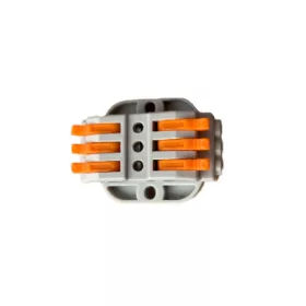 KONEKTOR KABELŮ 3 VSTUPY/ 3 VÝSTUPY 4,00 MM2