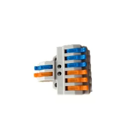 KONEKTOR KABELŮ 2 VSTUPY/ 6 VÝSTUPY 4,00 MM2