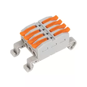   4 VSTUPY/4 VÝSTUPY 4,00 M, KONEKTOROVÝ BLOK PRO DIN LIŠTU 4 VSTUPY/4 VÝSTUPY 4,00 M