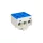 KONEKTOR DIN RAIL 3X1,5-16 MM ŠEDÝ