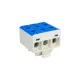 KONEKTOR DIN RAIL 3X2,5-50 MM ŠEDÝ
