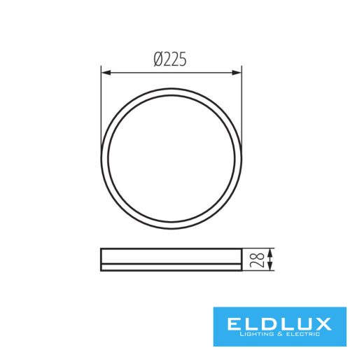KANLUX AZPO LED 11,8 W-NW-O-B lampa