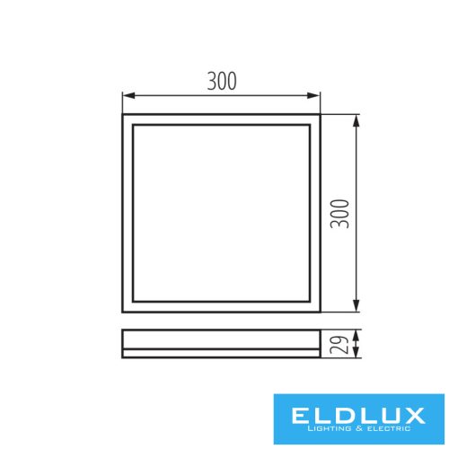KANLUX AZPO LED 17,5 W-NW-L-B lampa