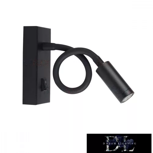 Lampa KANLUX TONIL II LED B 3,3W WW černá