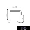 Lampa KANLUX TONIL II LED B 3,3W WW černá