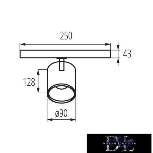 Lampa KANLUX ATL1 30W-930-S6-W