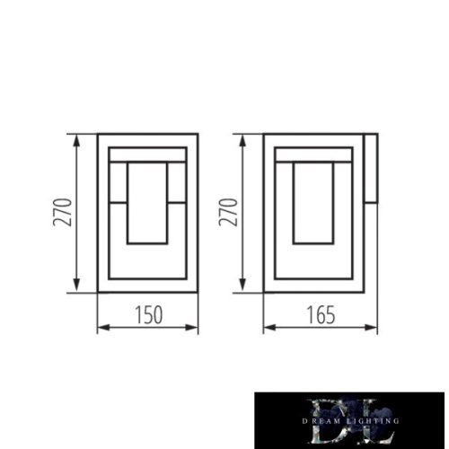 Zahradní lampa KANLUX VIMO EL 27 BR