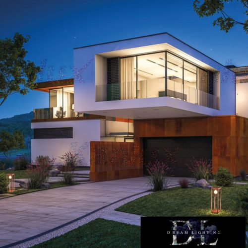 KANLUX VIMO 50 SE-BR zahradní lampa