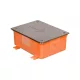 Rozvodná skříňka pro ochranu před bleskem 218X168MM NEREZOVÝ KRYT