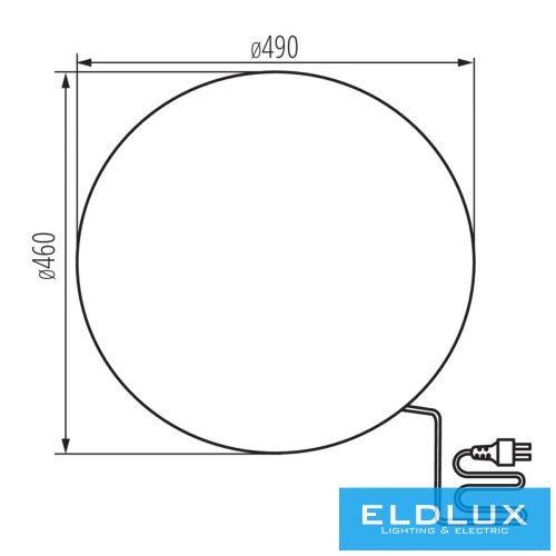 KANLUX STONO 490 N žárovka E27