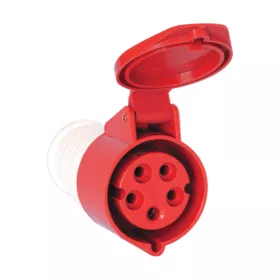 PRŮMYSLOVÁ ZÁSTRČKA HT-225 32A IP44 3P+N+E 400V