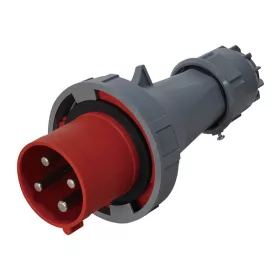 PRŮMYSLOVÁ ZÁSTRČKA HTN-0341 63A IP67 3P+E 400V