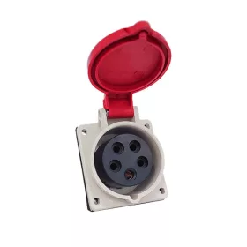   ZAPUŠTĚNÁ PRŮMYSLOVÁ ZÁSTRČKA HT-415 16A IP44 3P+N+E 400V
