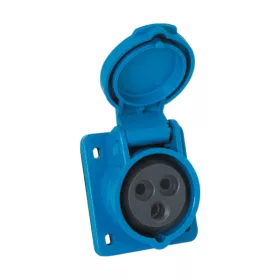   ZAPUŠTĚNÁ PRŮMYSLOVÁ ZÁSTRČKA HT-423 32A IP44 1P+N+E 230
