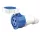 PRŮMYSLOVÁ ZÁSTRČKA HTN-2231 32A IP67 1P+N+E 230