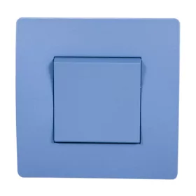 EL BASIC TG102 1 BUTTON 2 WAY SWITCH BLUE-OLD