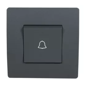EL BASIC TG112 DOORBELL SWITCH GRAPHITE-OLD