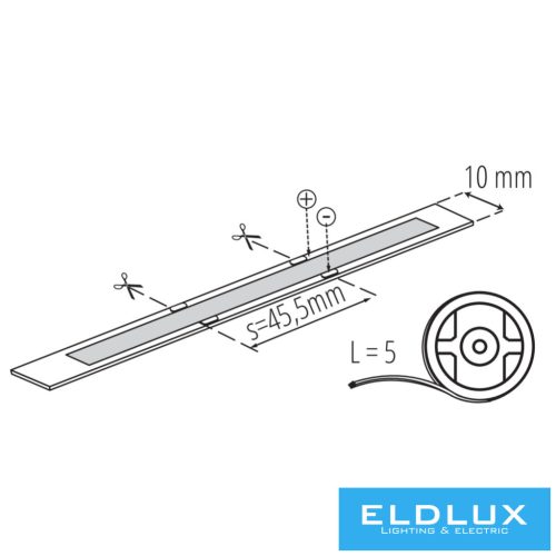 KANLUX LCOB 14W/M 24V CW