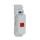 EKONOMICKÁ LAMPA ELD-G-DIN 230 V ČERVENÁ