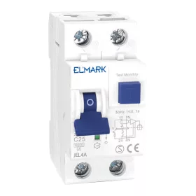 ELEKTRONICKÝ RCBO JEL4A 6kA 2P 10A/30mA