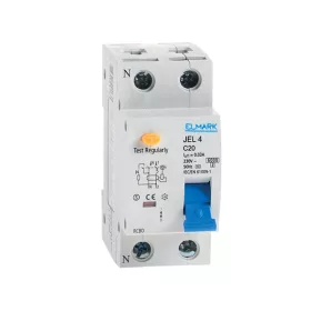 KOMBINOVANÝ ELEKTRONICKÝ JISTIČ JEL4 C32 2P 32A/30MA