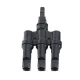 ČTYŘNÁSOBNÝ KONEKTOR 1500 V MC4 4–6 MM 3 ZÁSTRČKY/1 ZÁSTRČKA