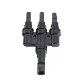   ČTYŘNÁSOBNÝ KONEKTOR 1500 V MC4 4–6 MM 1 SAMICE/3 SAMCI