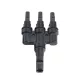 ČTYŘNÁSOBNÝ KONEKTOR 1500 V MC4 4–6 MM 1 SAMICE/3 SAMCI
