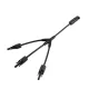 Y-ČTYŘNÁSOBNÝ KONEKTOR 1500 V MC4 4–6 MM 1 ZÁSUVKA/2 ZÁSTRČKY