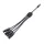 Y-PĚTIKOLÍKOVÝ KONEKTOR 1500 V MC4 4–6 MM 2 ŽENSKÉ/1 MUŽSKÉ