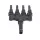 PĚTVÝCHOVÝ KONEKTOR 1500 V MC4 4–6 MM 1 ZÁSUVKA/4 ZÁSTRČKY