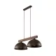 TK LIGHTING LUSTROVÝ SVÍTIDLO OSLO 4507 2XE27 HNĚDÉ
