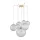 TK LIGHTING LUSTŘE CADIX 4608 7XG9 ZLATÝ