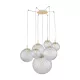 TK LIGHTING LUSTŘE CADIX 4608 7XG9 ZLATÝ
